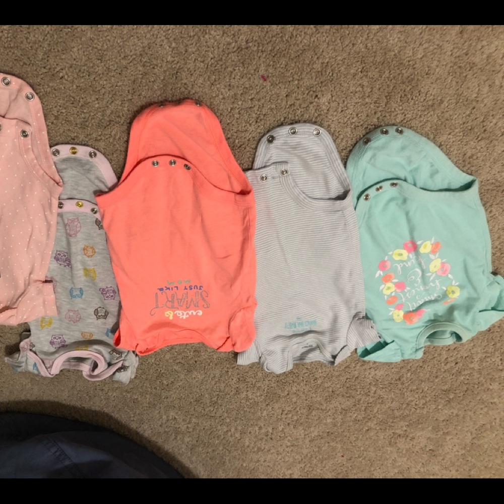 5 onesie set